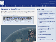 Tablet Screenshot of bruceair.com